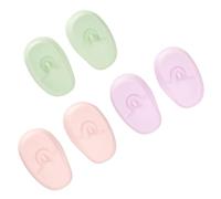 VALICLUD Protezioni Auricolari in Silicone Per Tinture Chioma, Set Da 3 Paia Copriorecchie Impermeabili Resistenti Al Calore, Per Uso Professionale e Domestico Nella Colorazione e Styling Dei Chioma