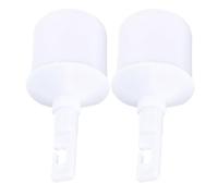 VALICLUD Punte di Ricambio in Gomma per Bastoni da Passeggio Ciechi Gancio Rotante Set 2 Pezzi Accessori Antiscivolo per Bastone da Cammino Compatibili per Anziani e Disabili