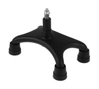 VALICLUD Punte Ricambio in Plastica Per Bastoni Passeggio Accessori Per Stampelle Punta Quadrata Regolabile Antiscivolo e Cuscinetto Per Piedi