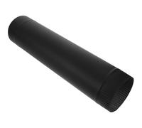 VALICLUD Raccordo Tubo in Acciaio Inox Nero Resistente Alte Temperature per Legna e Caminetti Prolunga Tubo Fumario Portatile per da Campeggio e Forni Legna