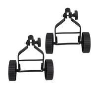 VALICLUD Ruote di Supporto per Tosaerba 2 Pezzi Ruota Ausiliaria per Decespugliatore Compatibile Accessorio Resistente per Giardinaggio su Superfici Irregolari Facile Installazione