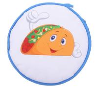 VALICLUD Sacchetto Termico per Tortillas Design Minimalista, Microonde e Versatile per Riscaldare Naan e Tortillas Durante i Pasti