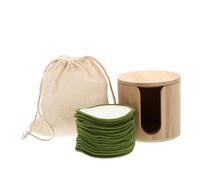 VALICLUD Salvietta Struccante Bambù Riutilizzabile per Pulizia del Viso di Dischetti Struccanti Portatili e Leggeri per Tutti i Tipi