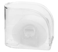 VALICLUD Scatola da Viaggio Quadrata per Orologi in Acrilico Foro per Appendere, Organizer Porta Orologi e Gioielli da Donna e Uomo, Espositore Singolo Protettivo Antiurto Elegante