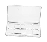 VALICLUD Scatola Per Imballaggio Per Il Trucco Contenitori Per Rossetto Tavolozza Di Ombretti Palette Di Ombretti Da Viaggio Palette Di Ombretti Fai Da Te Transparent Plastica