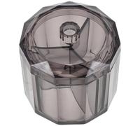 VALICLUD Scatola Portaoggetti Acrilico Trasparente 3 Scomparti per Strumenti Ciglia e Cotton Fioc Organizer Portatile per Trucco e Accessori Bellezza per Uso Professionale e Domestico