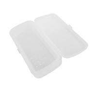 VALICLUD Scatola Sterilizzatrice per Strumenti Unghie a Due Livelli con Inserto Rimovibile Organizer Trasparente per Manicure Professionale Capiente e Igienica per Centri di Bellezza