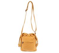 VALICLUD Secchiello in Vintage Gialla Tracolla Chic Spalla e Capiente per Adatta Shopping Party e