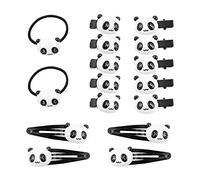 VALICLUD Set 16 Pezzi Elastici Per Chioma e Fermagli Ragazzo Ragazza in Resina Colorata Decorativi e Protettivi Per Chioma Ribelli Per Feste e Uso Quotidiano Ragazzo Ragazza