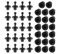 VALICLUD Set 20 Pezzi Clip in Plastica per Griglie Altoparlanti, Staffe di Fissaggio Multiuso per Reti Acustiche, Accessori Fai da Te per Montaggio Griglia Altoparlante, Installazione