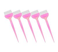 VALICLUD Set 5 Pennelli per Tintura Chioma Professionali, Spazzola Morbida Riutilizzabile in Materiale Sicuro, per Uso Domestico e Saloni di Bellezza, Strumenti per Colorazione Fai da Te