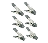 VALICLUD Set 6 Pezzi Clip in Ferro da 4 Pollici per Sfondo Fotografico, Morsetti Resistenti e Antiscivolo per Fotografia e Modellismo