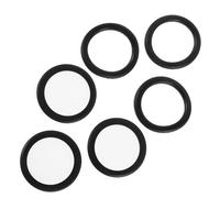 VALICLUD Set 6 Pezzi Membrana per Stetoscopio con Anello Anti-freddo, Accessori di Ricambio Compatibili per Parti Diaframma, Kit Riparazione per Uso Medico Professionale