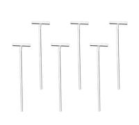 VALICLUD Set 6 Pezzi Spargitori in Vetro per Laboratorio, Bastoncini Sterilizzabili per Diffusione Cellulare su Piastre Petri, Resistenti al Calore per Microbiologia e Isolamento Batterico