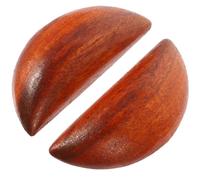 VALICLUD Set da 1 Paio di Coppe Sacre in Legno di per Divinazione Taoista Coppe per Sacrificio e Decorazioni per Stanze Hippy Leggere e Portatili per Rituali e Ornamenti Tradizionali