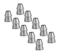 VALICLUD Set da 10 Cunei di Ferro Rotondi Diametro 8Mm per Fissaggio Manico Martello Accessori per Installazione e Rinforzo Strutture in Legno Kit Compatto per Falegnami e Operai Edili