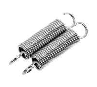 VALICLUD Set da 2 Ganci a Molla Telescopici in Acciaio per Amaca e Sedia Sospesa Ganci Regolabili per Veranda e Giardino Meccanismo a Molla per Presa Sicura e Installazione Semplice