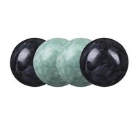 VALICLUD Set da 2 Palline da Massaggio in Marmo per Mani Strumenti per Esercizi e Sollievo Muscolare Massaggiatori Portatili per Relax e Fisioterapia Palline Rotolanti per Benessere