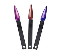 VALICLUD Set Da 2 Ventagli Espositore Per Unghie 40 Punte Per Esposizione Unghie Nero Per Pratica Nail Art e Mostra Colori Smalto