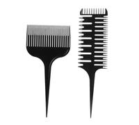 VALICLUD Set Di 2 Pettini Per Sollevare e Colorare Chioma, Pettini Professionali Per Sezionamento e Styling Precise, Resistenti e Versatili Per Saloni e Uso Domestico