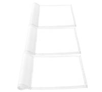 VALICLUD Set di 3 Bandiere da Golf in Nylon Bianco per Esterni, Resistente alle Intemperie e Preciso per Tiro, per Allenamento nel Cortile