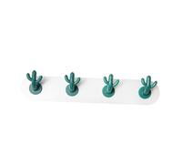 VALICLUD Set di 4 Ganci Adesivi a Forma di Cactus in Abs Resistenti All'usura, come Ganci Appendini Multifunzionali per Bagno e Parete