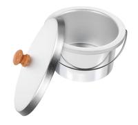 VALICLUD Set di Pentola Interna con Coperchio 600 in Alluminio Sicuro e Facile da Mantenere per Scaldacera Compatibile con Macchina per Fusione della Cera