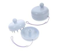 VALICLUD Set Di Spazzole Per Il Cuoio Capelluto Per La Dei 2 Pezzi Spazzola in Silicone Staccabile Per Un Delicato Massaggio Esfoliante Del Cuoio Capelluto