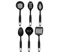 VALICLUD Set Utensili da Cucina in Nylon Resistente al Calore, 6 Pezzi Cucchiaio e Spatola per Uso Domestico, Lavabili in Lavastoviglie, per Mescolare Verdure e Cucinare Quotidiano