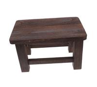 VALICLUD Sgabello In Legno Per Piccolo Sgabello Con Gradini Per Adulti Per Cambiare I Piedi Piccolo Sgabello Per Vestirsi Per Per Sedersi All'Aperto Con Un Gradino Solido In