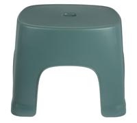 VALICLUD Sgabello per Bagno in Plastica Pvc Verde, Facile da Pulire e Resistente alla Deformazione, per Bagno e Soggiorno, Sgabello un Gradino Antiscivolo