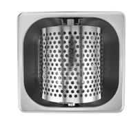 VALICLUD Spalmatore per Burro in Acciaio Inox da 1 Litro Base Stabile, Rullo Multifunzione per Hamburger, Pane e Grigliate, Pensato per Uso Domestico e Stand di Hamburger