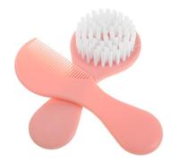 VALICLUD Spazzola e Pettine per Ragazzo Ragazza Kit Cura Completa Capelli con Rimozione Delicata della Desquamazione Materiali Sicuri in Plastica e Nylon per Massaggio e Pulizia del Cuoio