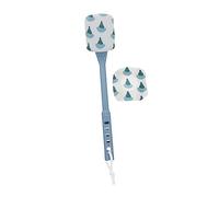 VALICLUD Spazzola Esfoliante Corpo con Manico per Doccia Spazzola Scrub Sostituibile per Schiena Design Ergonomico Leggero e Facile da Appendere Strumento Pratico per Pulizia Profonda