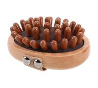 VALICLUD Spazzola Massaggiante Multi-nodo in Legno Pettine ad Aria con Design Multi-punta per Massaggio Meridiano Completo per Uso su Tutto Corpo