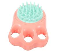 VALICLUD Spazzola Silicone Massaggiatore per Cani e Gatti Setole Morbide per Bagno e Toelettatura Spazzola Ergonomica per Pulizia e Massaggio Animali Domestici Adatta Cuccioli e Gatti