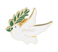 VALICLUD Spilla da Donna in Vintage con della Pace Spilla per Giacca e Scialle Accessorio Decorativo per Abiti e Cardigan Idea Regalo Spirituale per Comunione e Battesimo