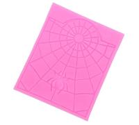 VALICLUD Stampo in Silicone per Decorazioni Halloween Ragnatela Ragno, Resistente e Facile da Sformare, per Cake Making e Candy Making Fai da Te Colore Casuale
