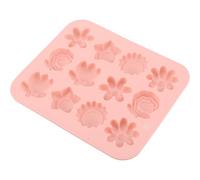 VALICLUD Stampo per Cioccolatini a Forma di Fiore 12 Cavità in Silicone Riutilizzabile, Stampo per Caramelle e Cioccolato Fai da Te, Antiaderente e Resistente per Uso Domestico e Feste