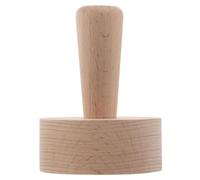 VALICLUD Stampo per crostate in legno naturale per pasta frolla, strumento per dolci con rilascio facile, pressa per crostate e mini cheesecake, stampo per torte fai da te