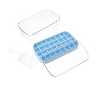 VALICLUD Stampo per Ghiaccio Blu Realizzazione Facile per Cocktail e Bevande Fresche e Bar Flessibile e Antiadesivo per Alimenti per Latte