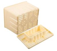 VALICLUD Stampo per Pressare Tofu in Plastica Resistente Scatola per Tofu Fatto in Casa Design Pratico e Superficie Liscia Forniture per la Casa per Produzione Fai da Te e Pressatura