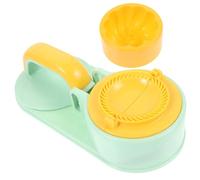 VALICLUD Stampo per Ravioli e Dumpling Manuale in Plastica Verde Antiscivolo Pressa per Impasto Resistente e Multifunzionale Utensile per Preparare Gnocchi e in Cucina