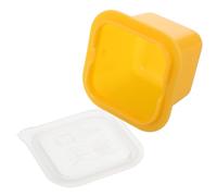 VALICLUD Stampo Quadrato per Cubi di Ghiaccio con Coperchio in Pp, Design Facile da Sformare, Vaschetta Grande per Uso Domestico e Feste, Conservazione Pratica del Ghiaccio
