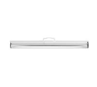 VALICLUD Striscia Avvolgibile in PVC Trasparente per Armadietti Frigoriferi e Congelatori Strisce Plastiche per Porte da 45 CM senza Fori Isolamento Termico e Accesso Facilitato per