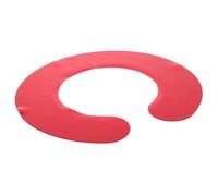 VALICLUD striscia del collo del barbiere colore collare Capo di per Parrucchiere copertura del collo in silicone mantello da barbiere per uomo Salon Cape Gel di silice rosso