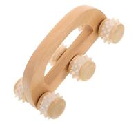 VALICLUD Strumento Massaggiante in Legno Portatile, Dispositivo Per Le Mani Piccolo e Ecocompatibile, Attrezzo Per Manipolazione Manuale Da Viaggio Per Sollievo e Benessere Quotidiano