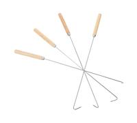 VALICLUD Strumento per la Pulizia di Cascate e Scolmatori per Fontane da Giardino Kit 4 Pezzi Gancio Ergonomico per Rimozione Detriti e Pietre Pulitore per Manutenzione Spa e Piscine