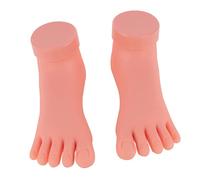 VALICLUD Strumento Per Pratica Nail Art Piedi 2 Pezzi Buona Elasticità e Design Leggero Per Manicure e Esercizi Di Bellezza Unghie Professionale Per Donne e Ragazze