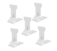 VALICLUD Supporto Magnetico per Mensola 5 Pezzi, Base Magnetica Stabile, Supporto per Scaffali in Plastica Antiribaltamento per Espositori Alimentari e Scaffali al Dettaglio, Facile